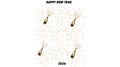 Happy New Year – Champagne Confetti